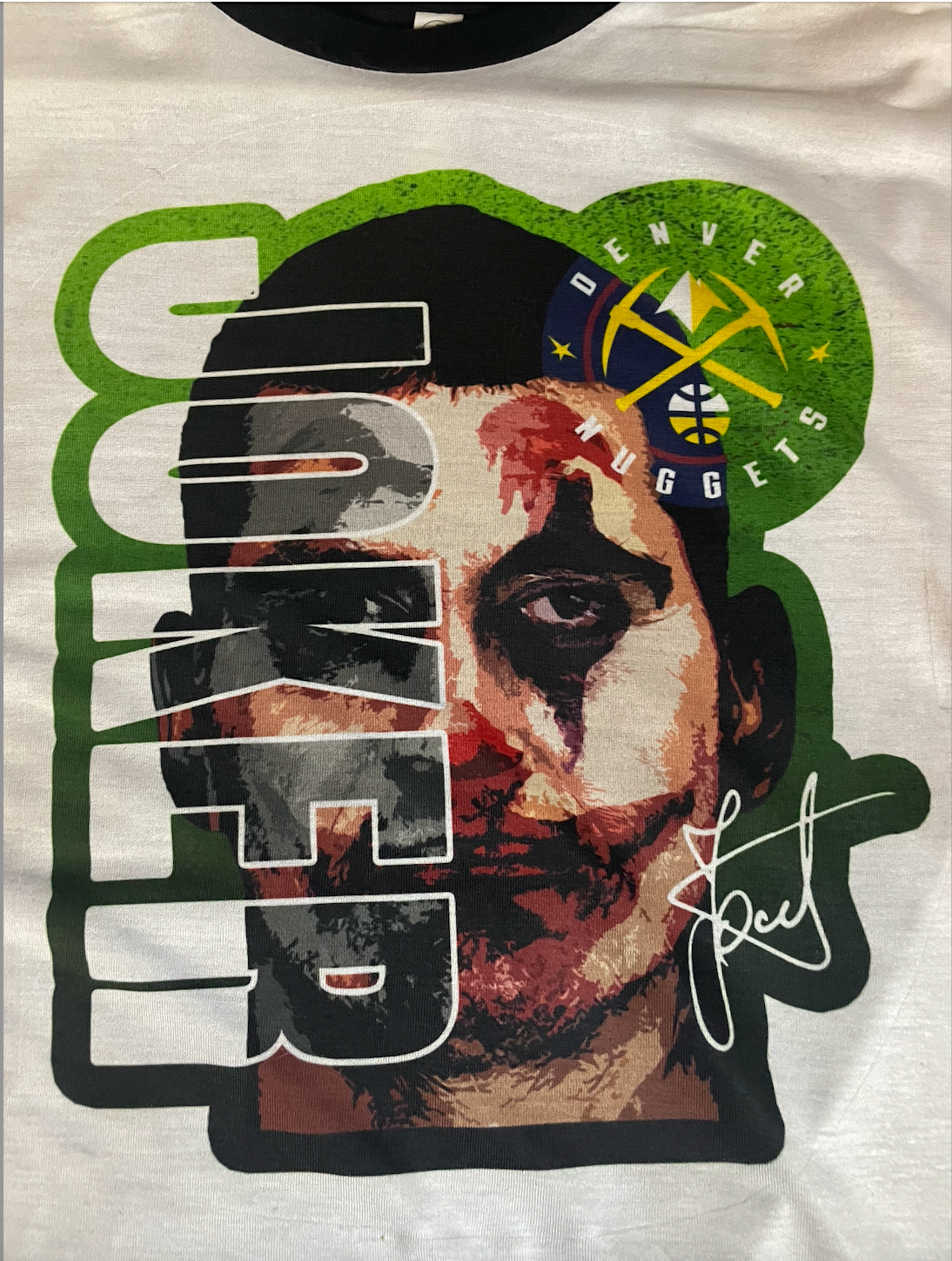 "Joker" graphic sublimated t-shirt