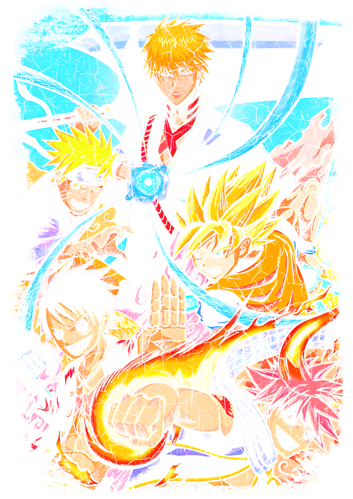 Anime - Anime Crossover Shonen Heroes Punch