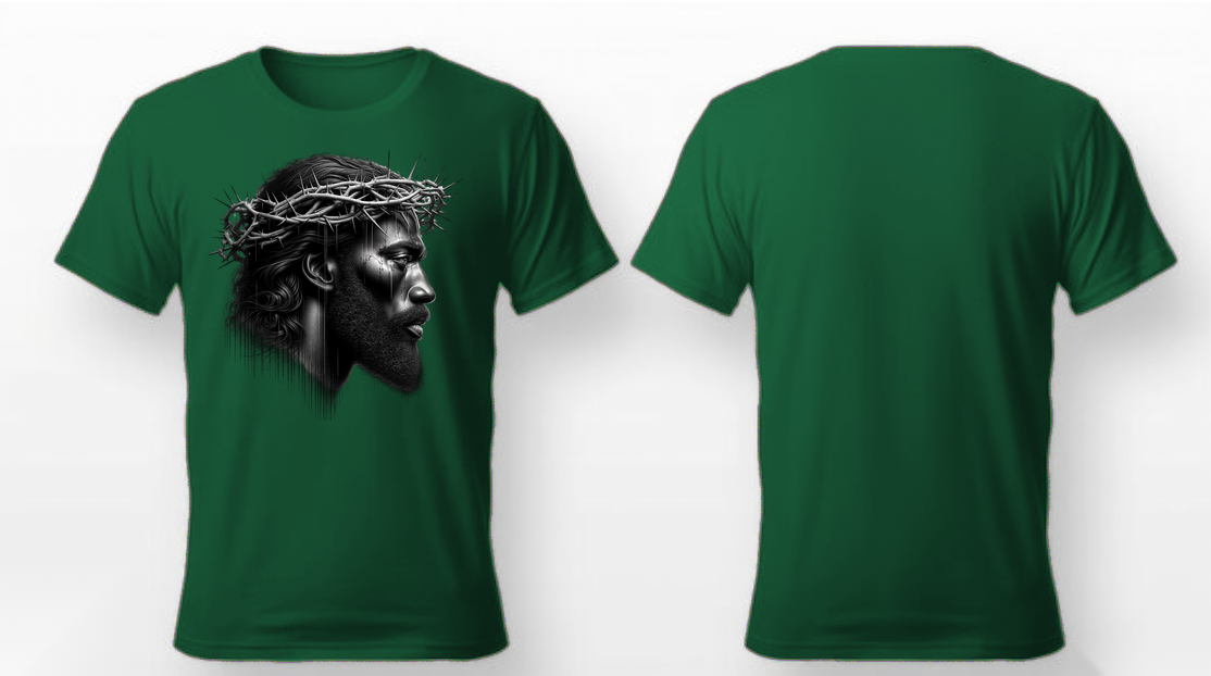 Faith - Black Jesus - Maroon