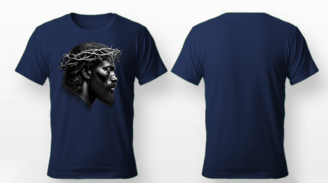 Faith - Black Jesus - Navy