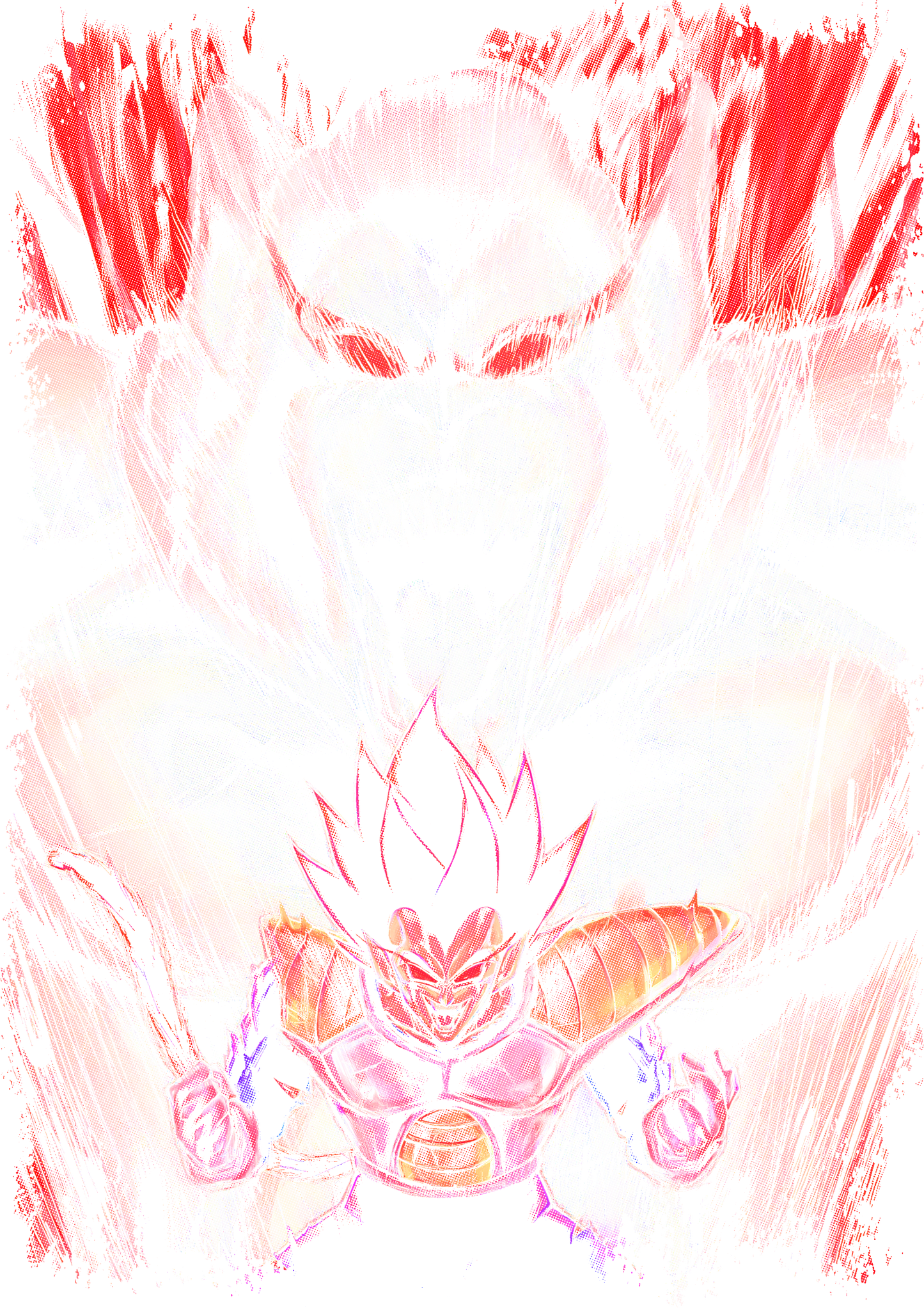 Anime - Dragon Ball Vegeta Great Ape Sketch