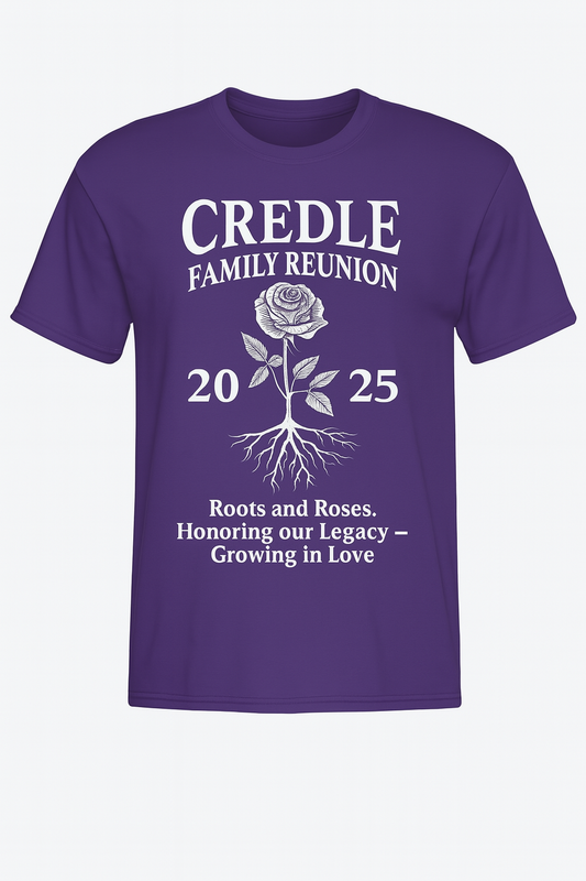 Credle Family Reunion T-Shirt 2025