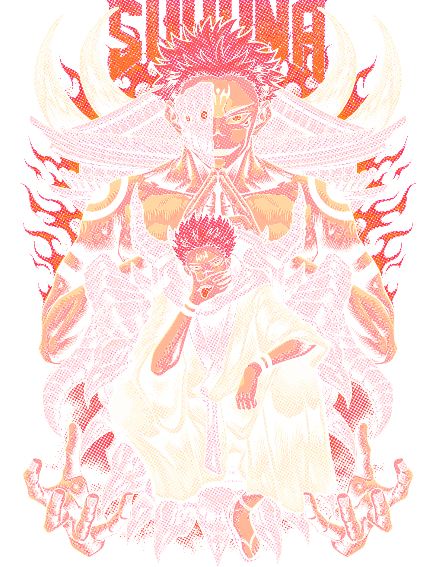 Anime - Jujutsu Kaisen Sukuna Yuji Itadori