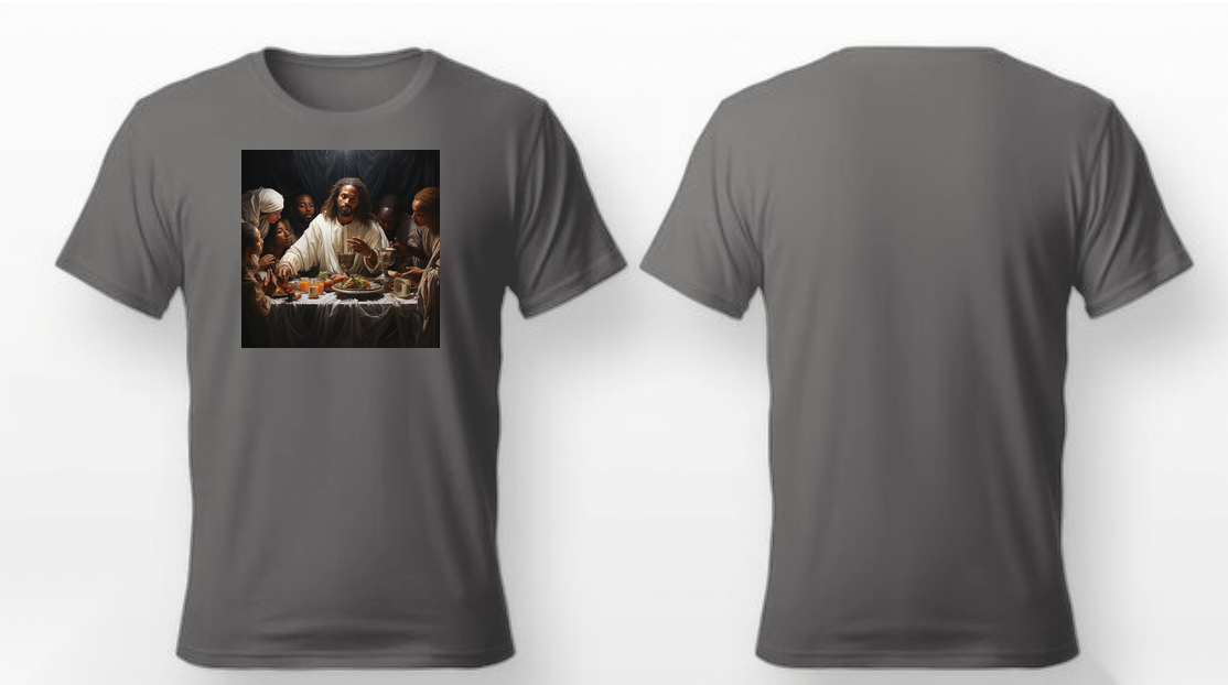 Faith - The Last Supper - Charcoal Gray