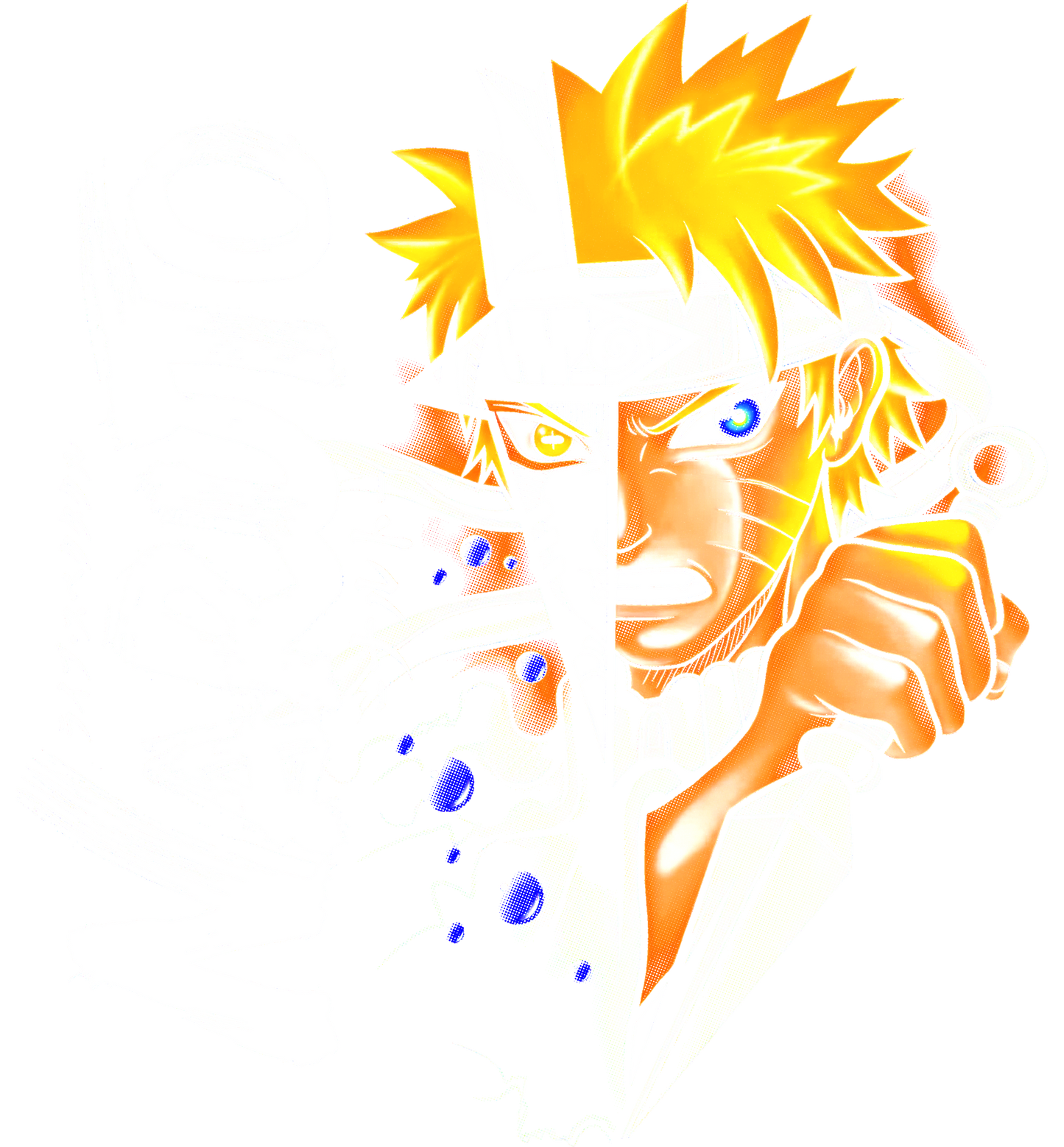 Anime - Naruto Faded Sketch