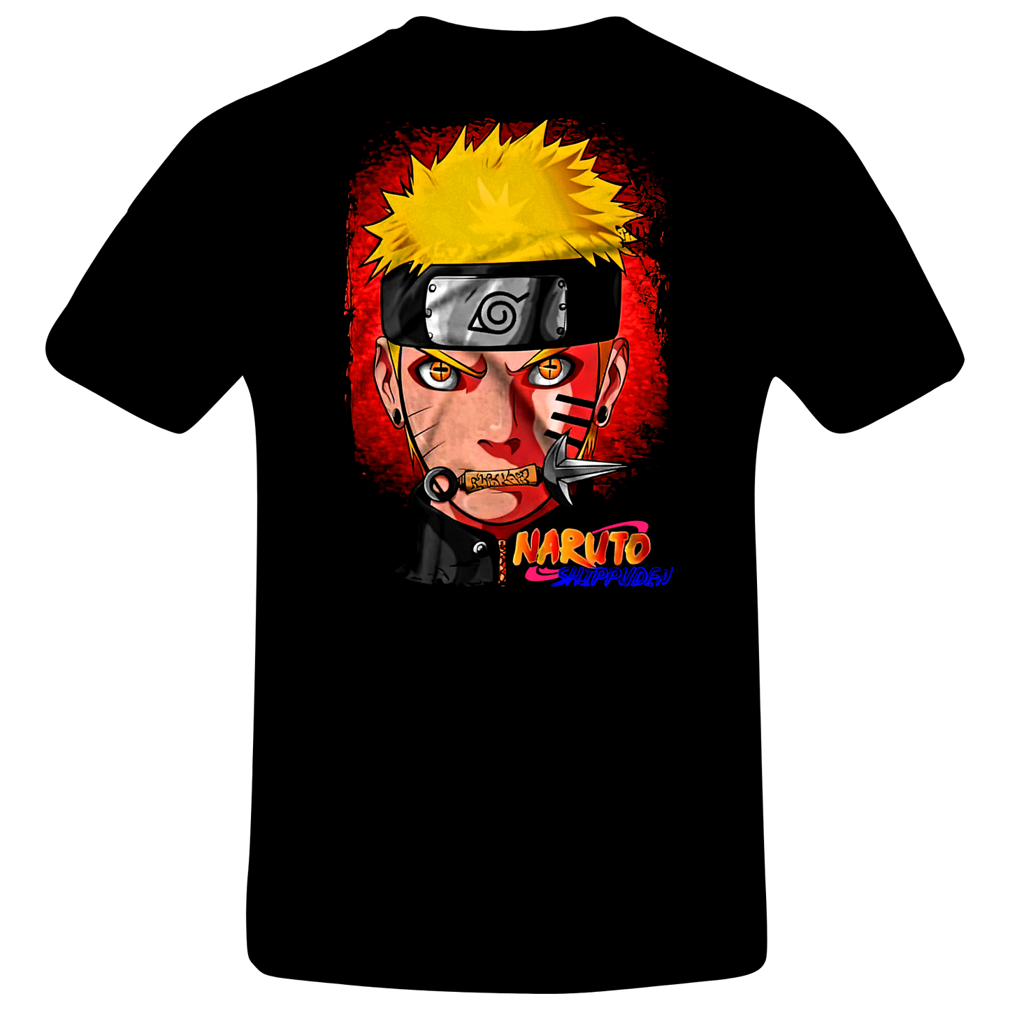 Anime - Naruto Shippuden Red Face Logo