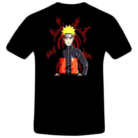 Anime - Naruto Uzumaki Red Swirl Portrait