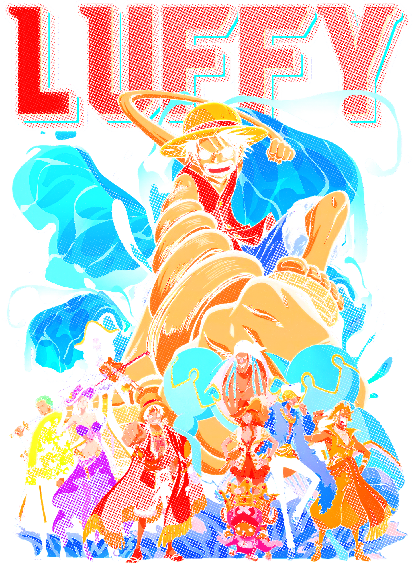 Anime - One Piece Luffy Crew Fist
