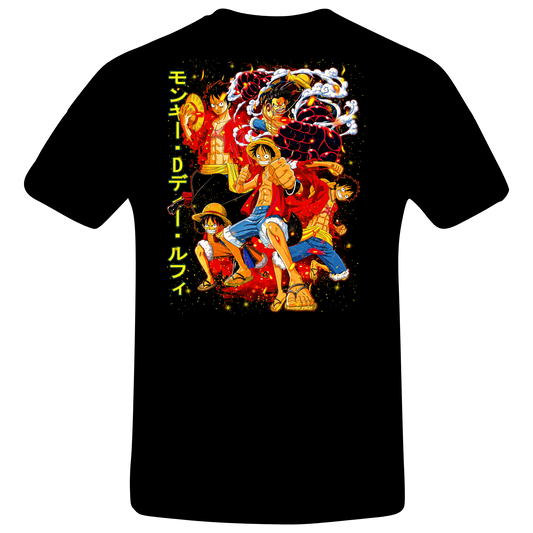 Anime - One Piece Luffy Gear Forms Montage