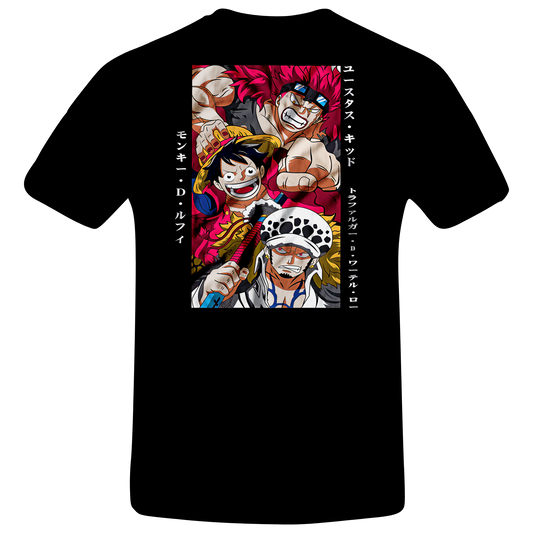 Anime - One Piece Luffy Kid Law Worst Generation