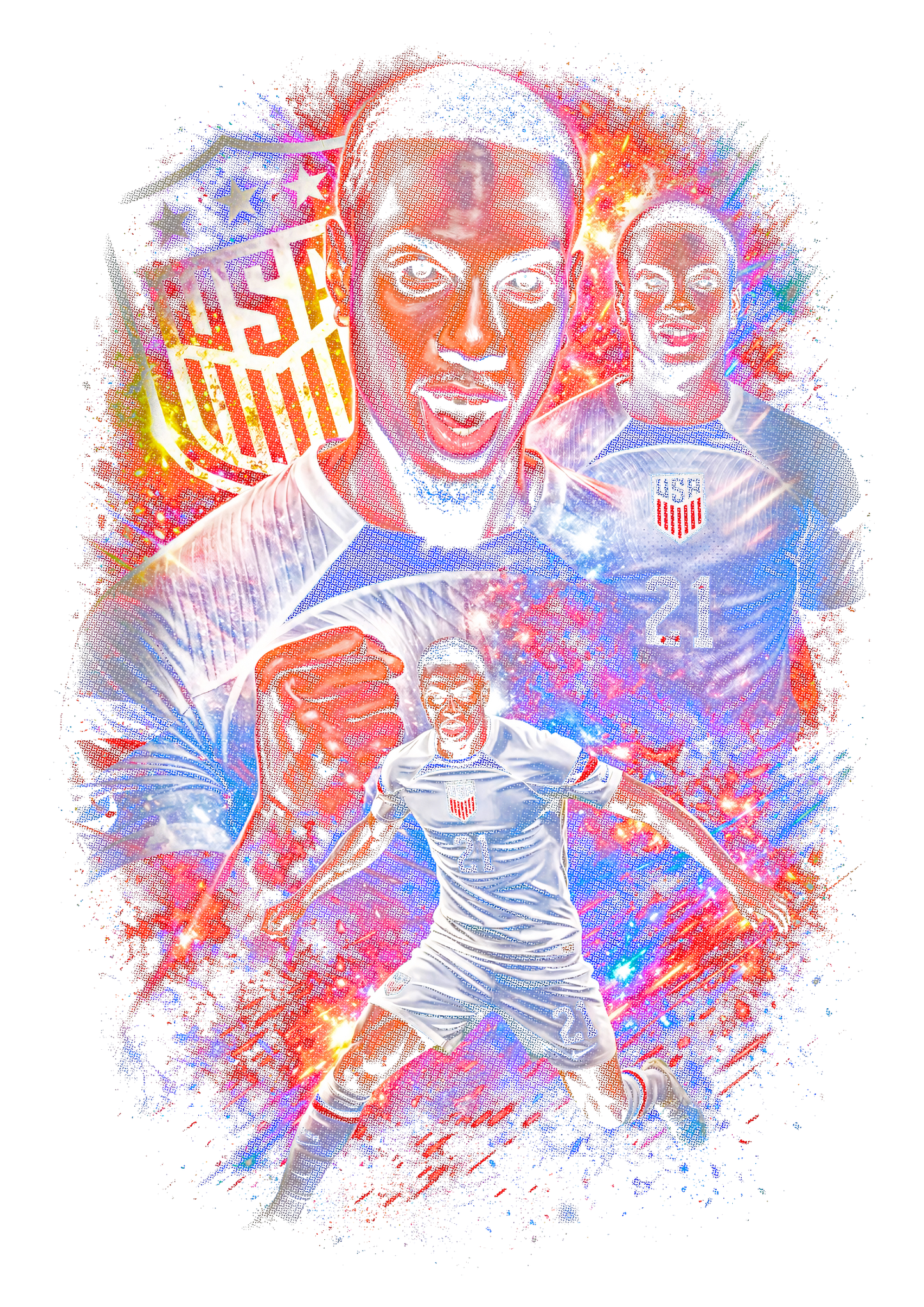 World Cup - Tim Weah (USA)
