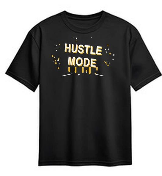 Hustle Mode graphic tee design