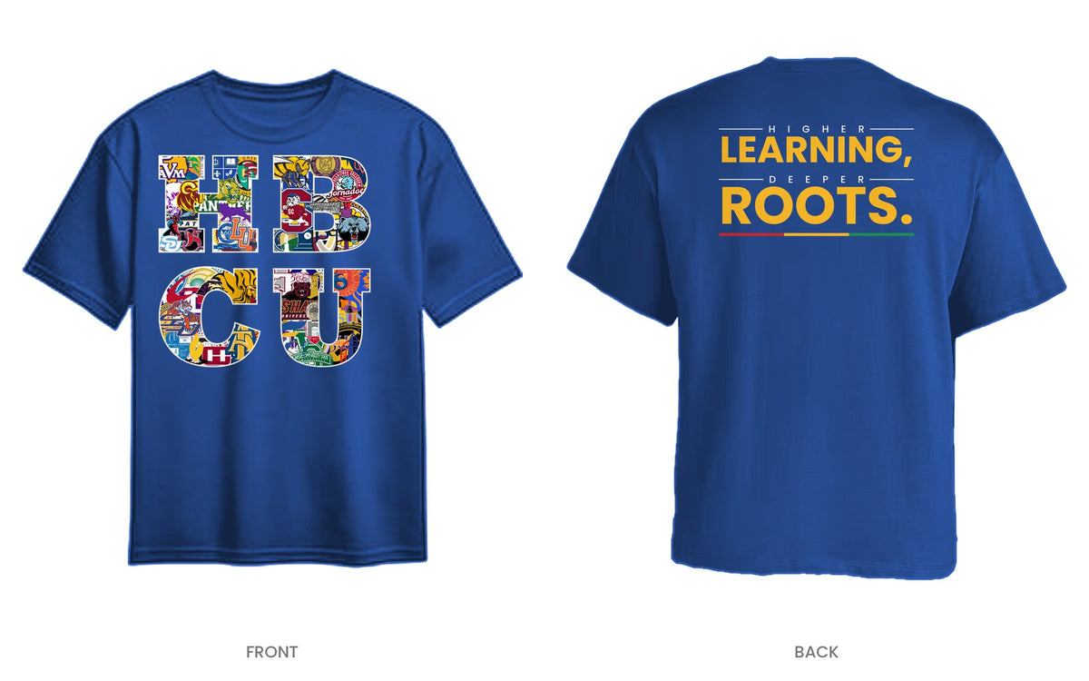 Royal tee, front and back, design 2