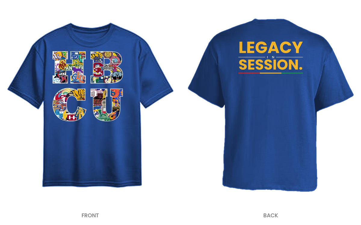 Royal tee, front and back, design 8