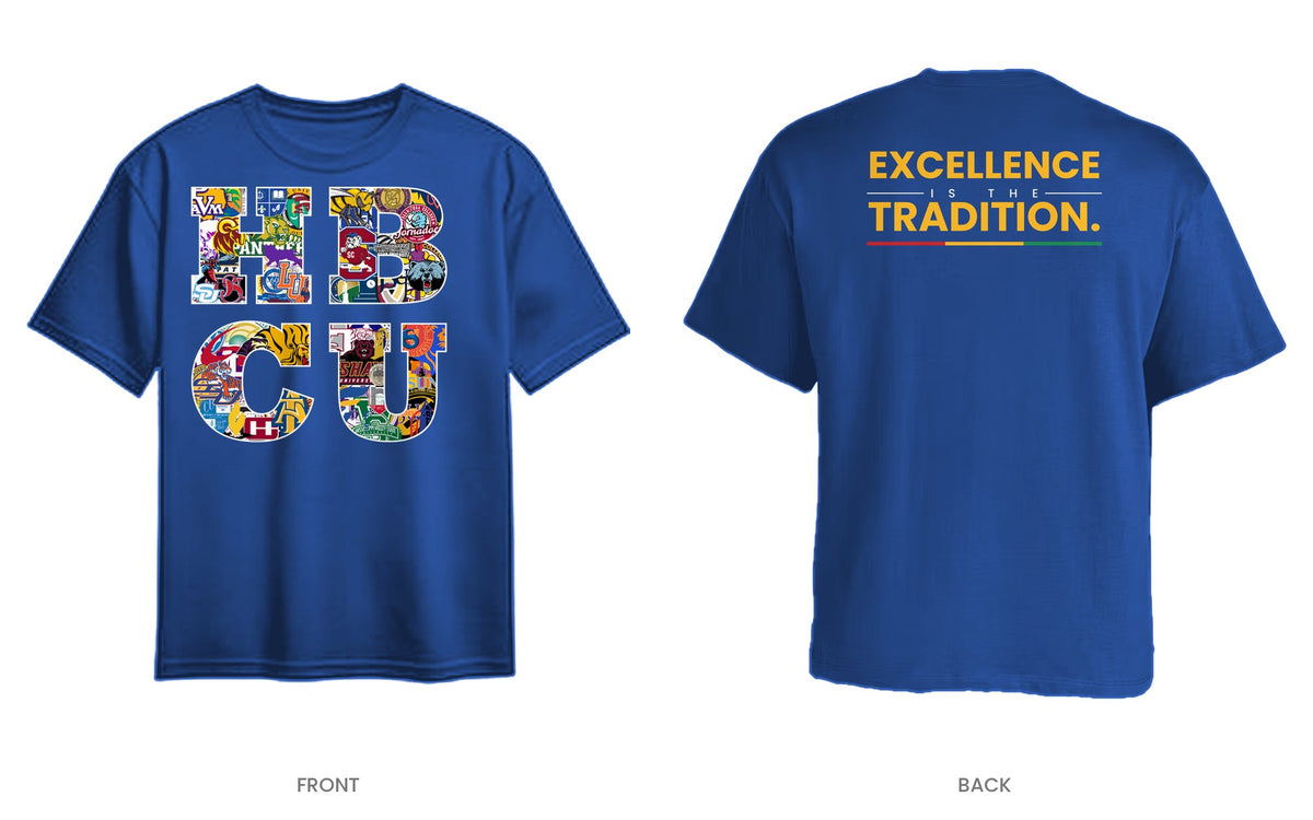 Royal tee, front and back, design 9