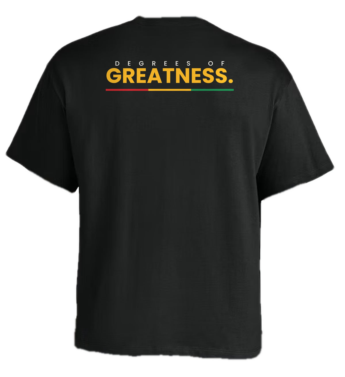 Back design 4: Degrees of Greatness.