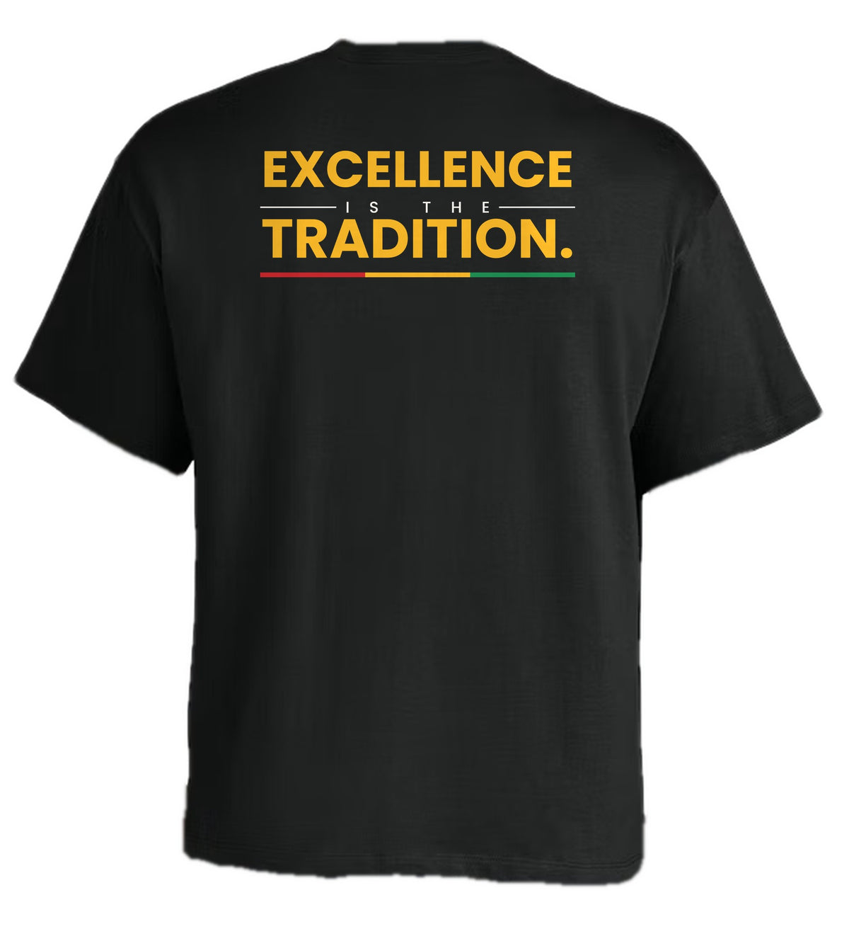 Back design 9: Excellence Is the Tradition.