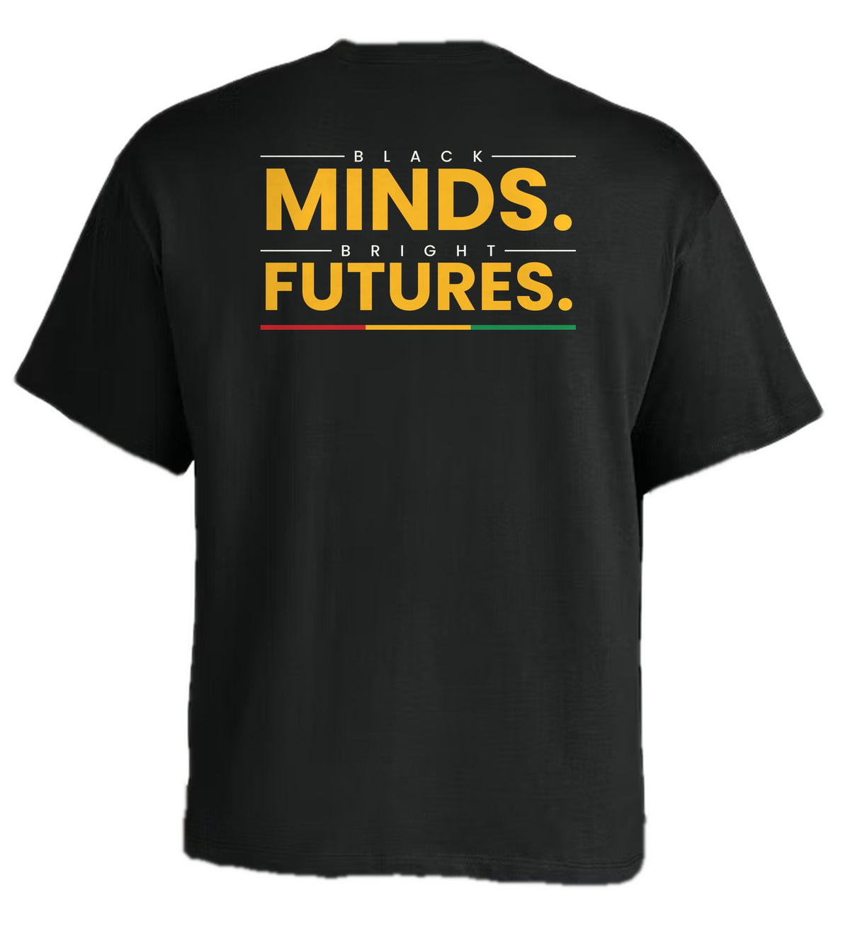 Back design 11: Black Minds. Bright Futures.