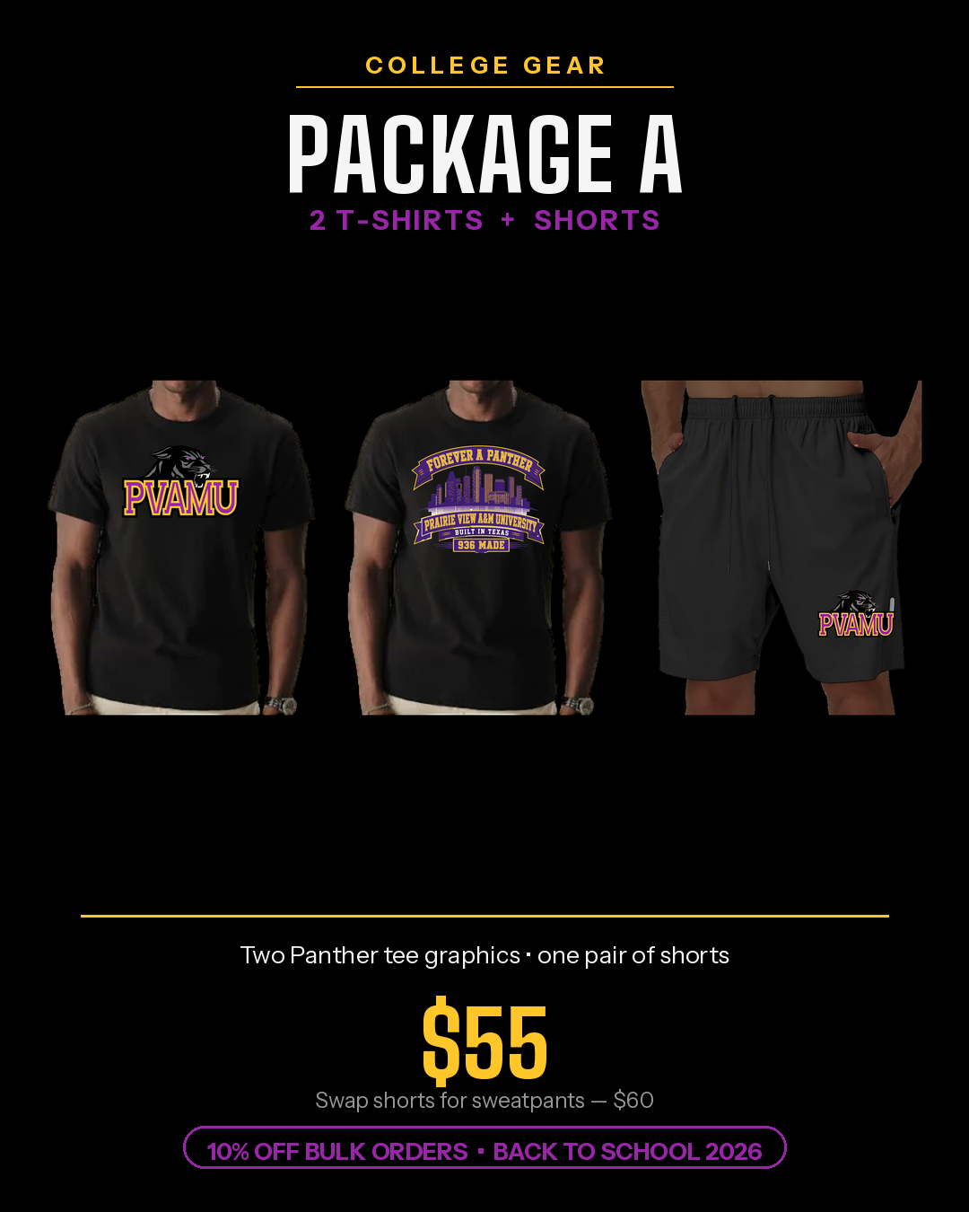 College Back-to-School Package